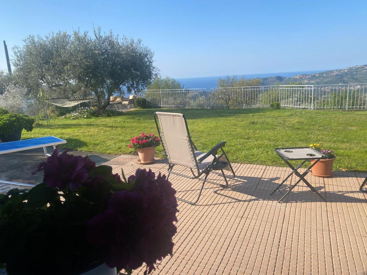 Villa Casa Vista Mare Imperia Exterior foto